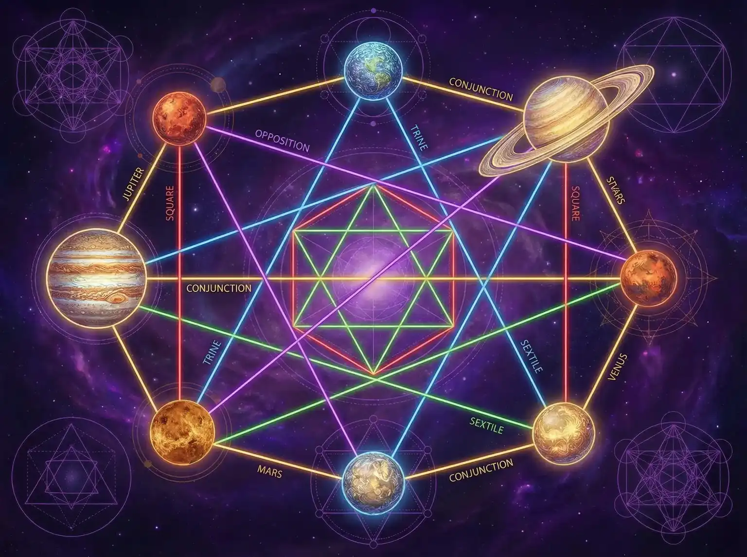 行星相位解读 - 可以不可以日剧 | 占星学进阶